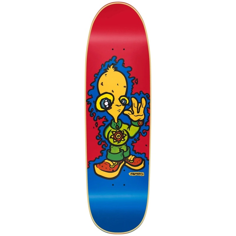 New Deal Montesi Alien Screen Printed Deck (8.875) 8.8″