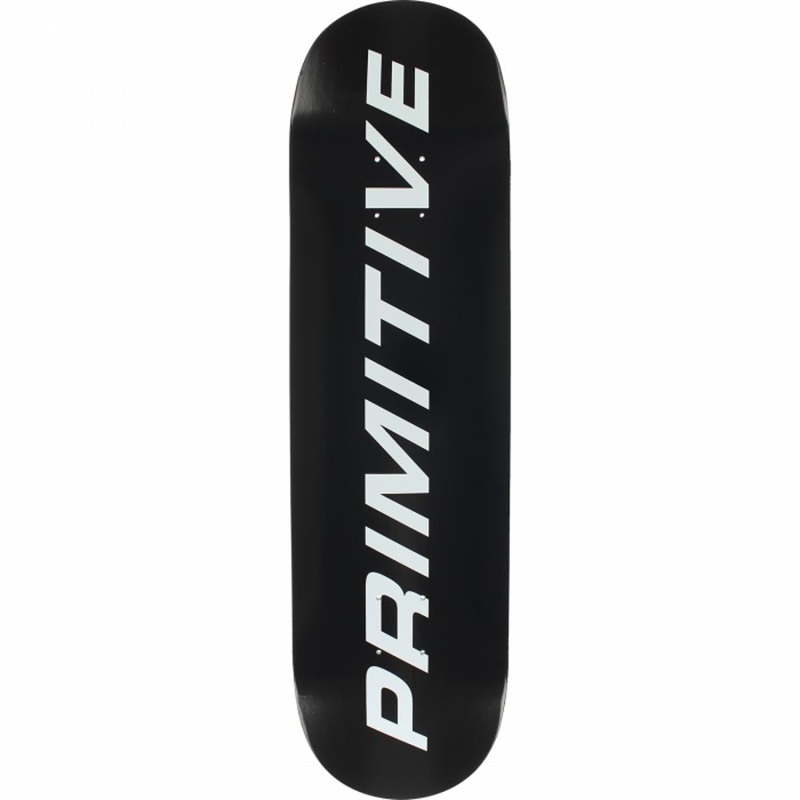 Primitive Euro Slant Core 8.25″ Black Skateboard Deck