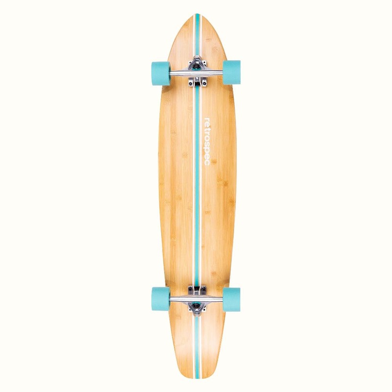Retrospec Zed Aqua Pipeline 44″ Kicktail Longboard Complete