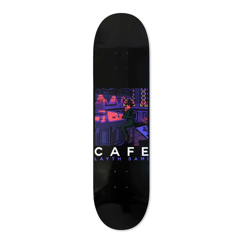 Skateboard Cafe – 8.25″ – Barfly Deck – Black