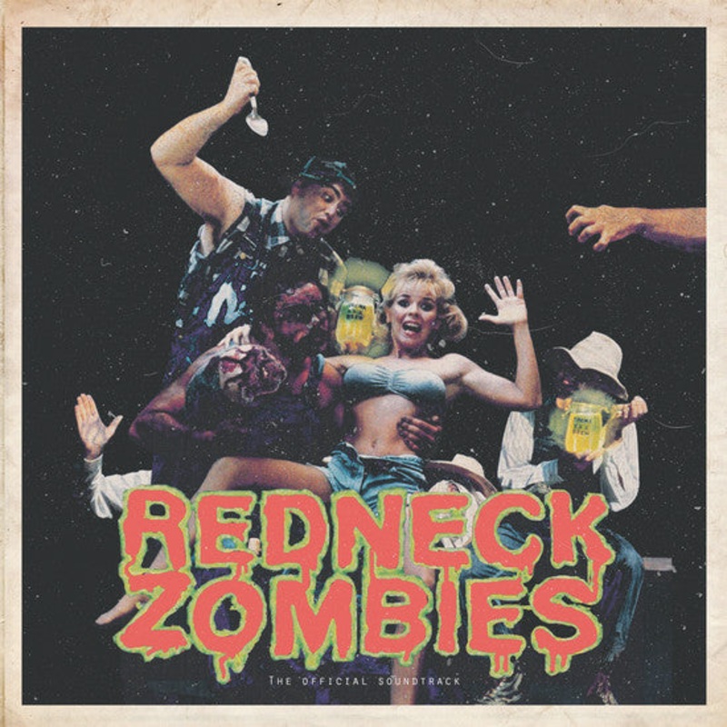Soundtrack – Adrian Bond  Redneck Zombies OST Bloody Red Color Vinyl LP Record