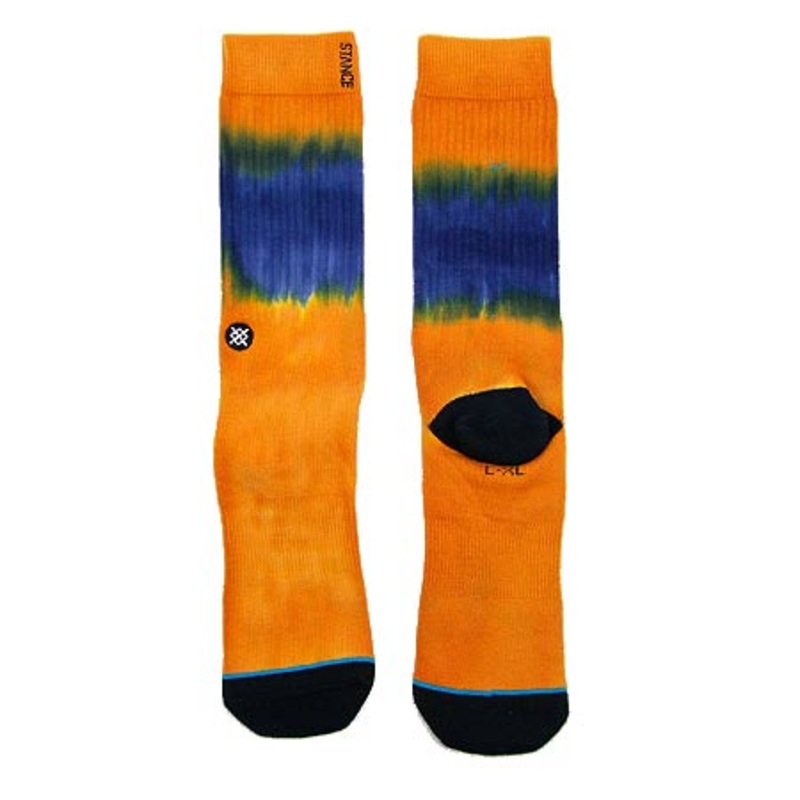 Stance Tucker Crew Socks Orange Large/ Extra Large