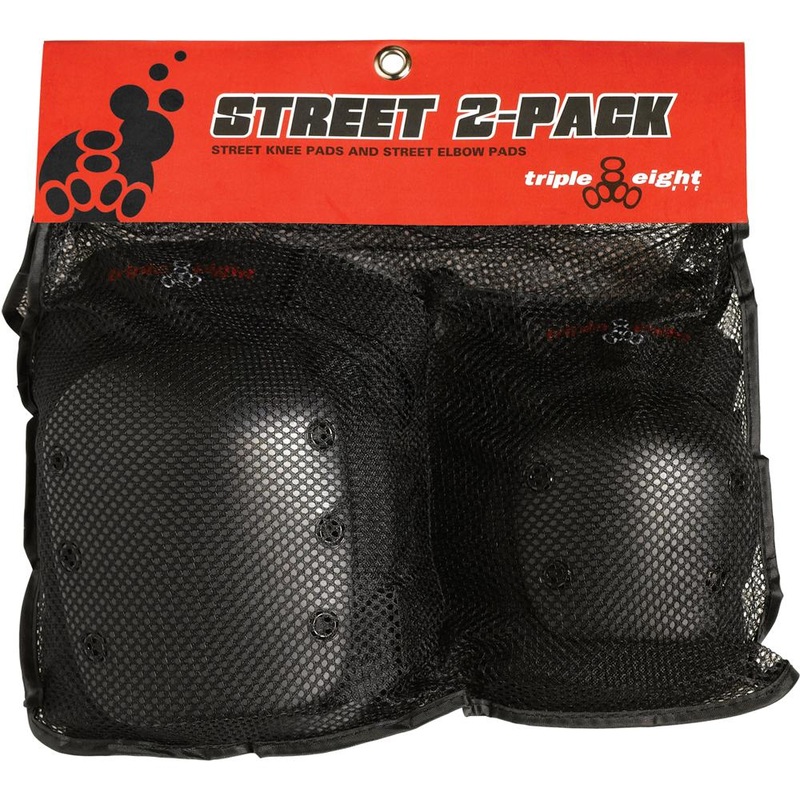 Triple Eight Street 2-PACK Elbow Pads / Knee Pads JR