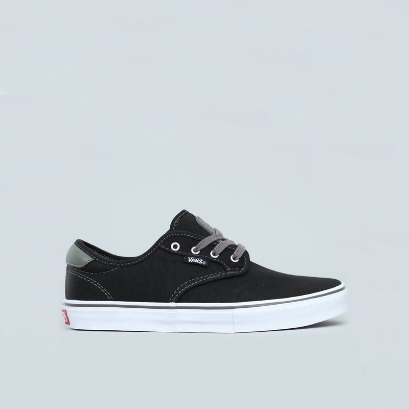 Vans Chima Pro Youth Shoes Black / Charcoal / White UK1