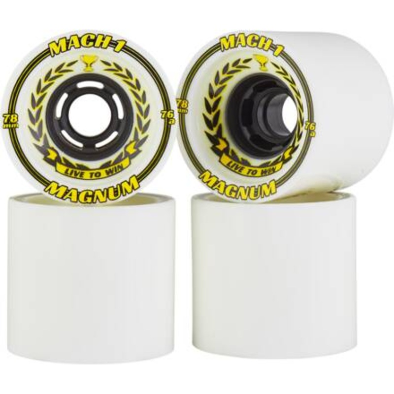 Venom – Magnum Harry Clarke 78mm 74A White/Black Skateboard Wheels 78mm