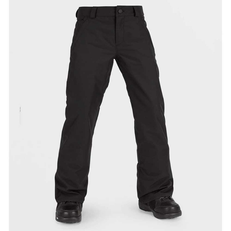Volcom Kids Freakin Chino Insulated Snow Pants Small Black