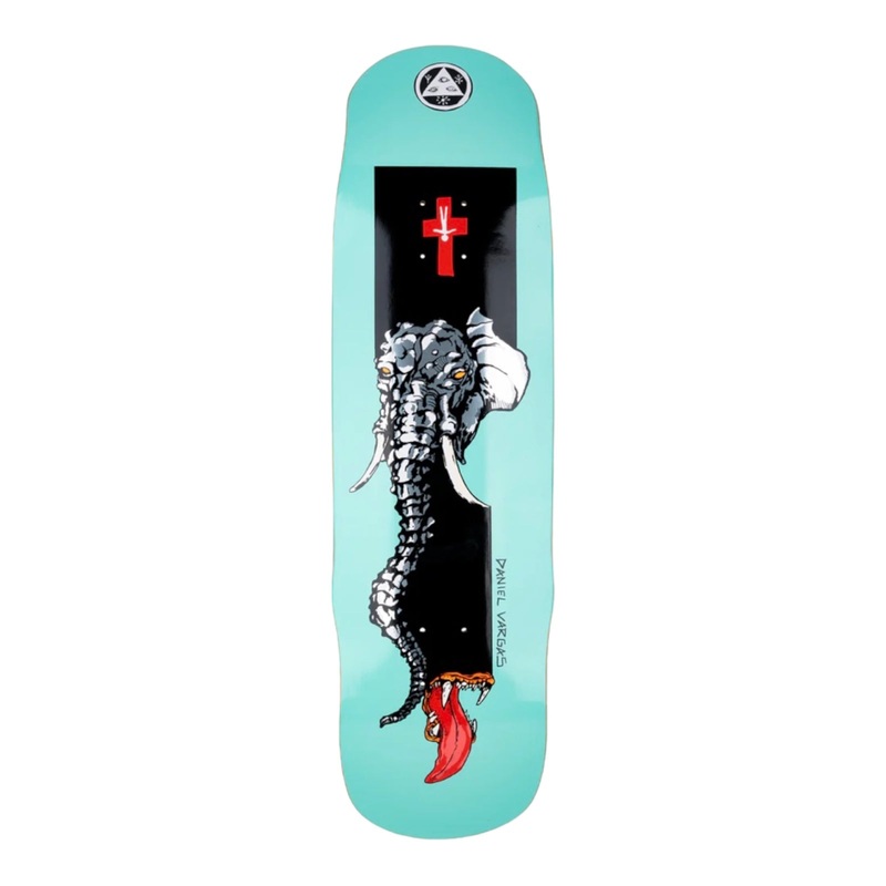 WELCOME DANIEL VARGAS TUSK ON EFFIGY – TEAL – 8.8″ 8.8