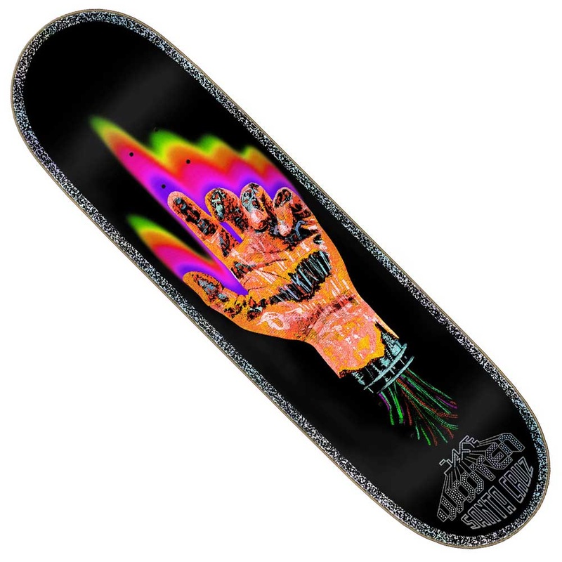 Wooten Dystopia 8.5×32.2 VX Santa Cruz Deck Skateboard