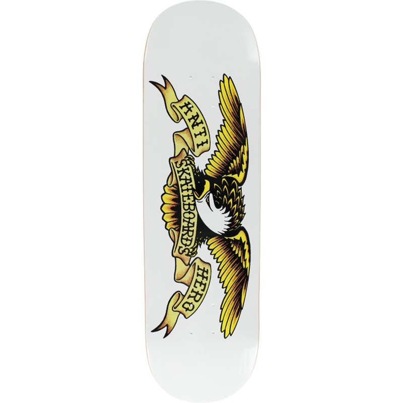 Antihero Classic Eagle White 8.75″ Skateboard Deck Deck