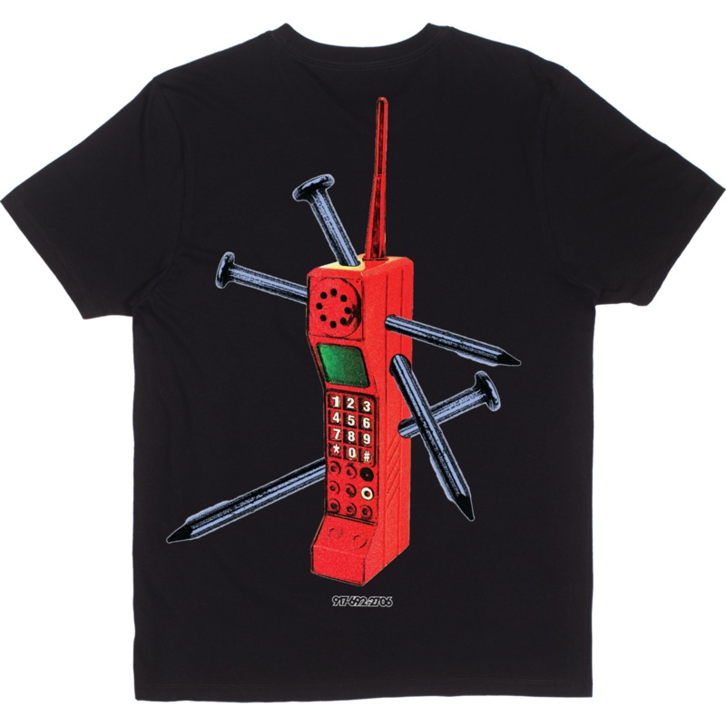 Call Me 917 “Nail to the Phone” Black TShirt Medium
