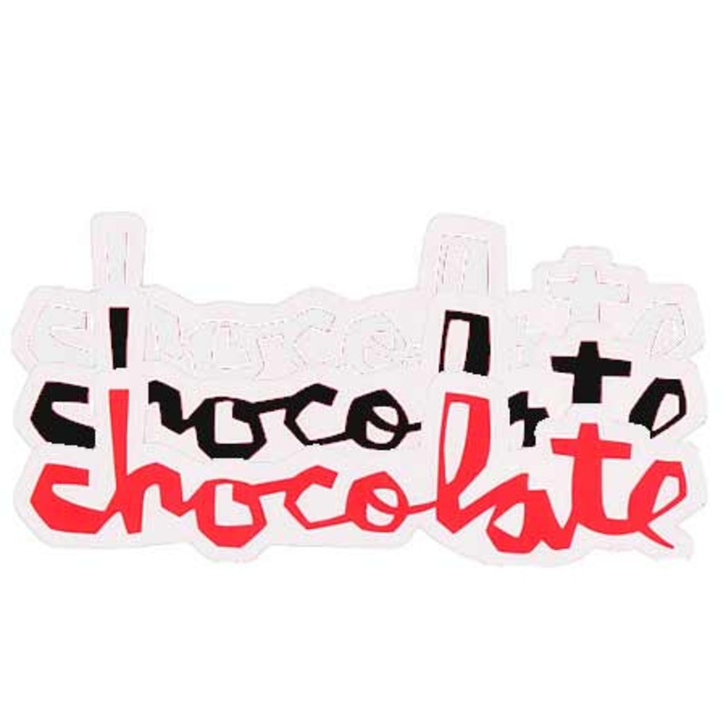 Chocolate Chocolate Chunk Stickers Assorted 3″ x 1″