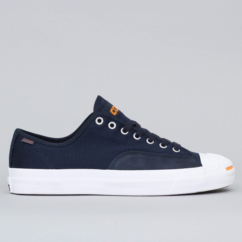 Converse Jack Purcell Pro OX Shoes Dark Obsidian / White UK7