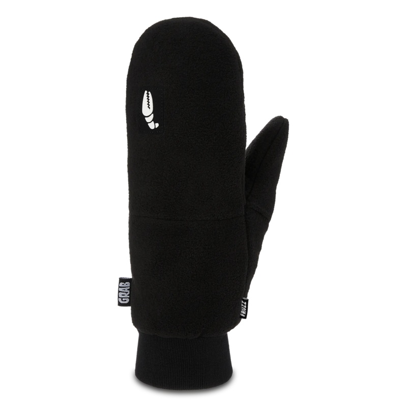 Crab Grab Fruzz Mitt Black MED Blk