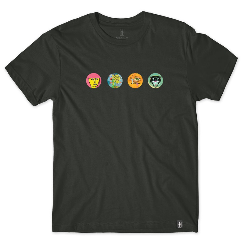 Girl Legends Heads Deck Black Small