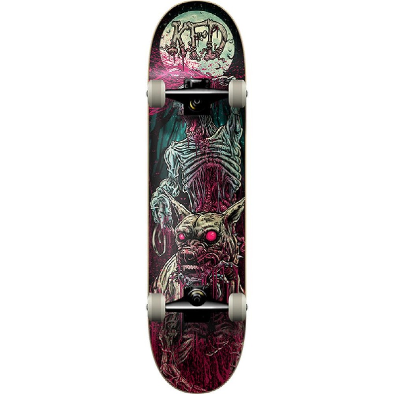KFD Patrol Zombie Young Gunz 8.0″ Skateboard Complete