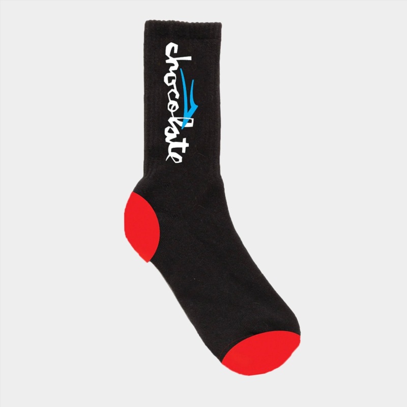 Lakai x Chocolate – Chunk Logo Socks – Black