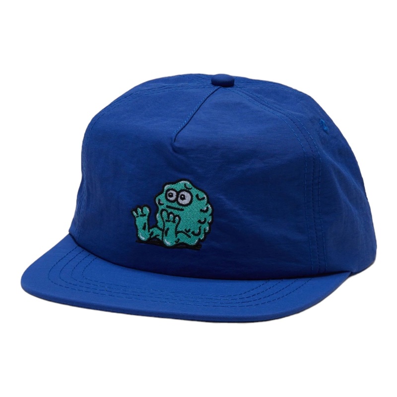 Snot Booger Logo 5 Panel Snapback Blue OS