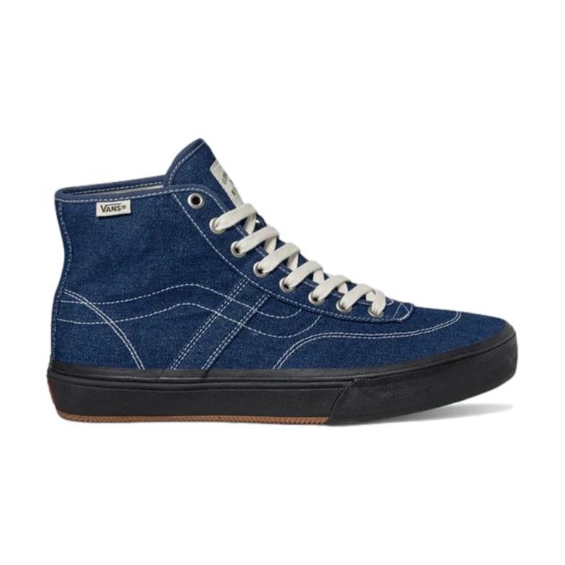 Vans Crockett High Decon Denim Car Blue 9