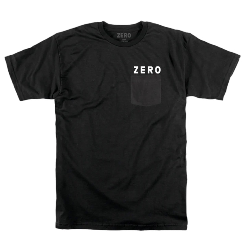 Zero Army Pocket T-Shirt Black Small