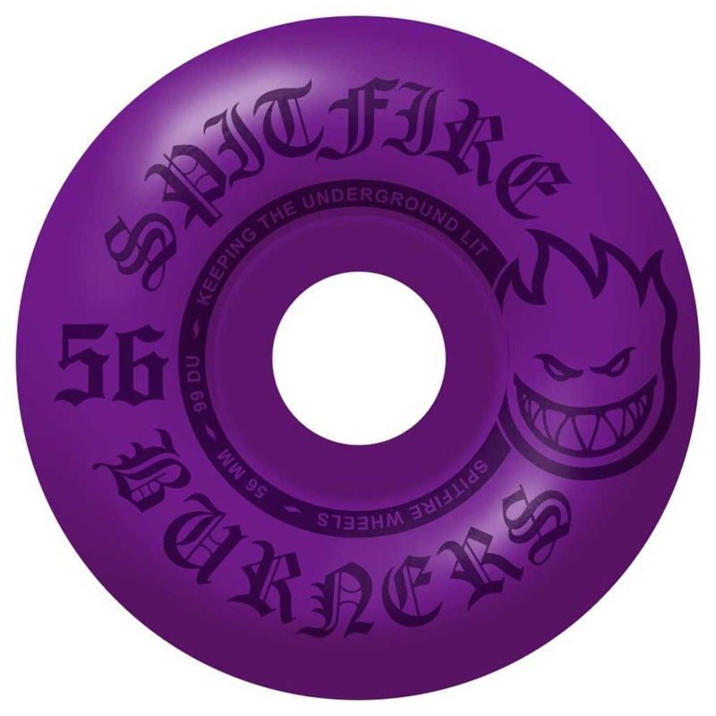2031005056 Purple Burner 56mm99A Spitfire Wheels Skateboard