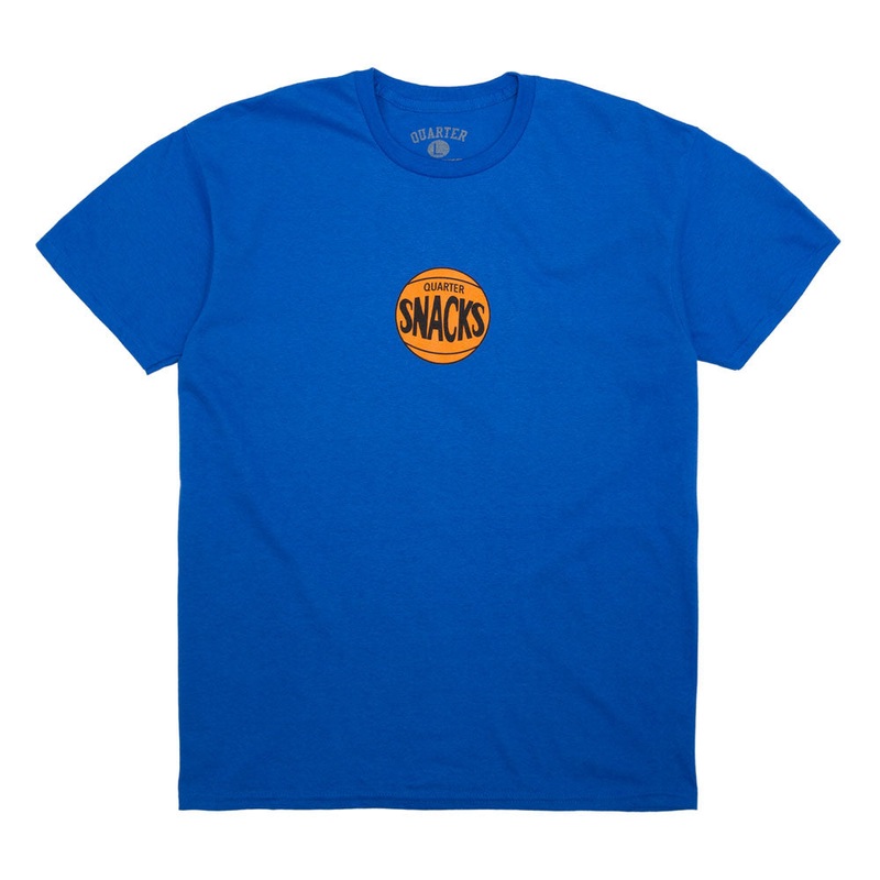 70s Logo Tee Quartersnacks Royal LG