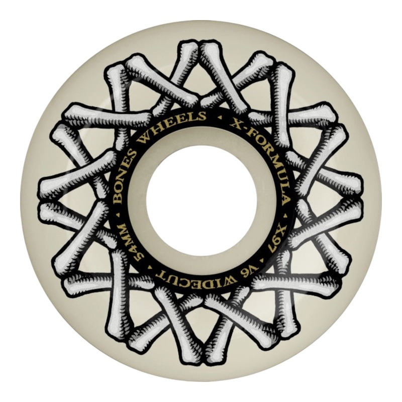BONES WHEELS X-Formula Skateboard Wheels XF WIDECUT 54 V6 X-FORMULA 97A 54mm