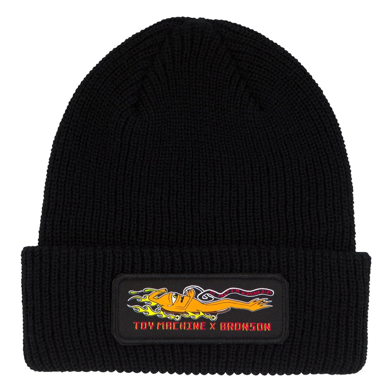 Bronson x Toy Machine Long Shoreman Beanie Black