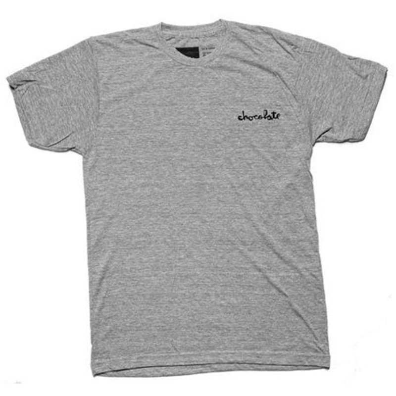 Chocolate Triblend Chunk T Shirt Heather Grey Large