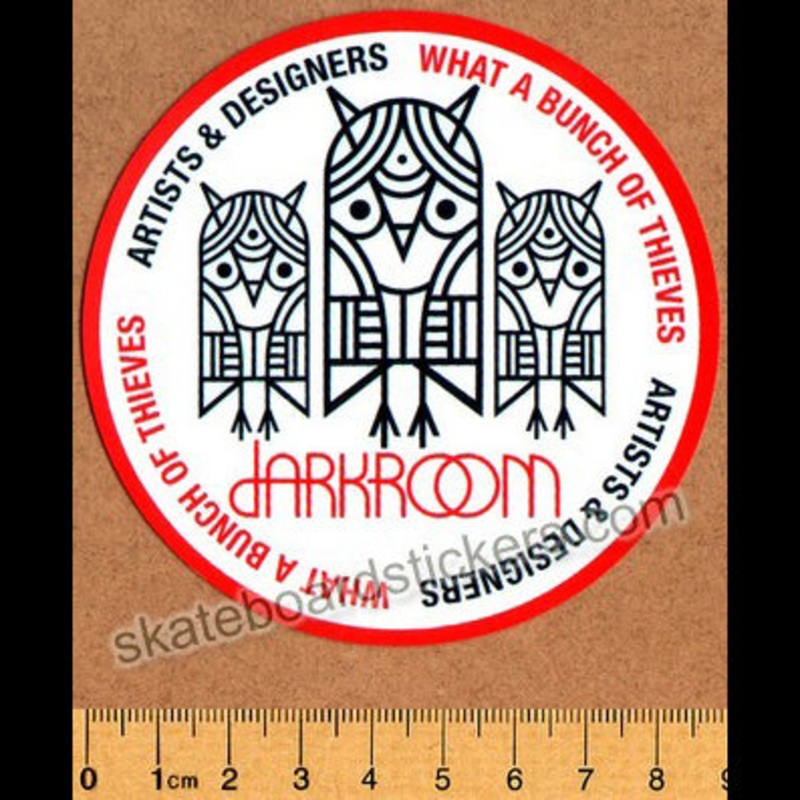dRKRM / Darkroom Skateboard Sticker – Bunch of Thieves