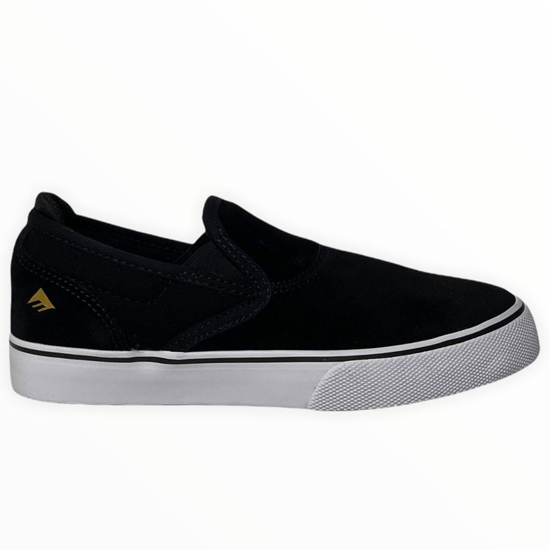 Emerica YOUTH Wino G6 Slip On Black White Gum 2