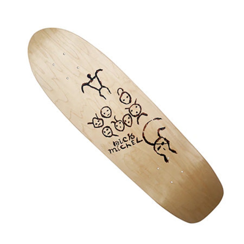Frog Skateboards Nick Michel Petroglyphs Deck Natural 8 X 29 WB:14