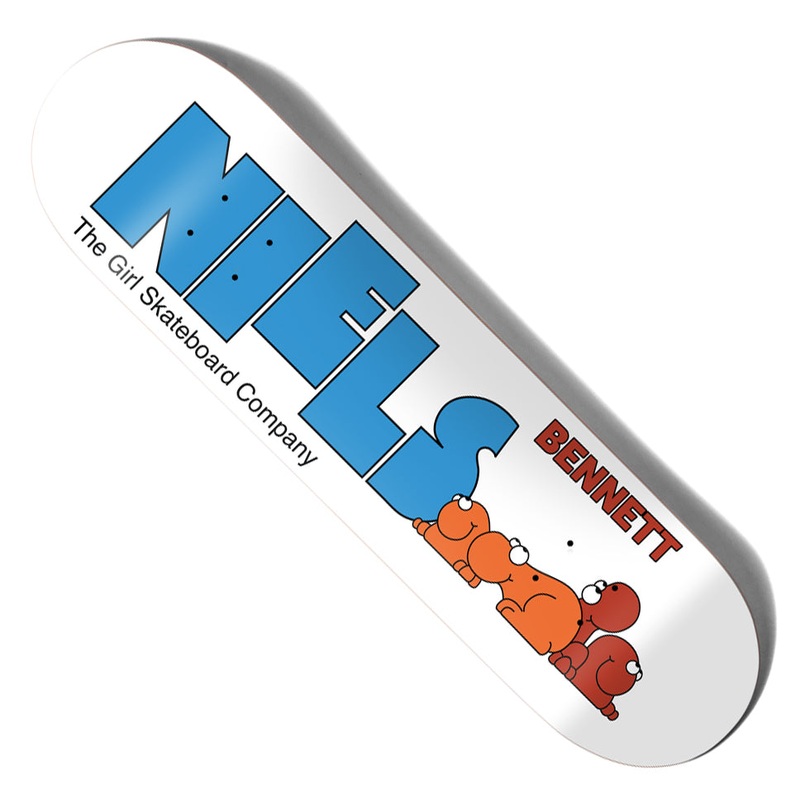 Girl Niels Bennett Nerd Niels Deck White 8.25 x 31.75 WB:14