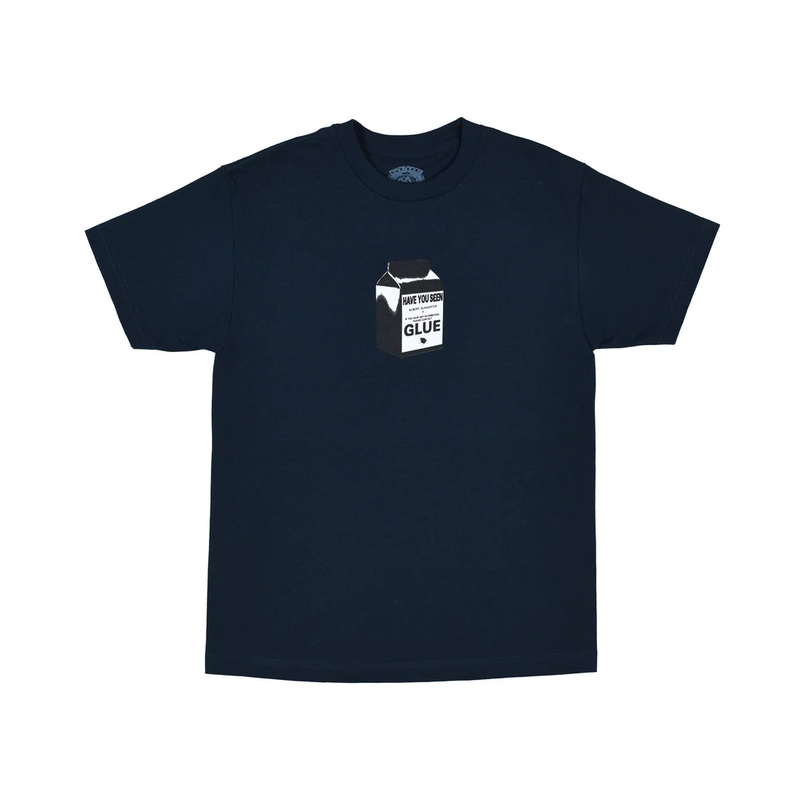 GLUE HAVE YOU SEEN ALBERT SLAUGHTER T SHIRT [NAVY] S