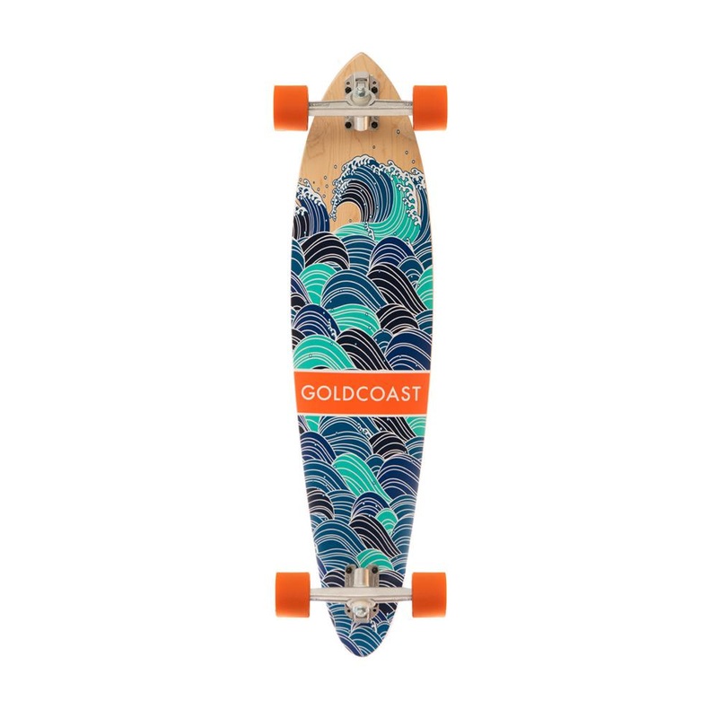 GoldCoast 37″ Swell Pintail Longboard Complete