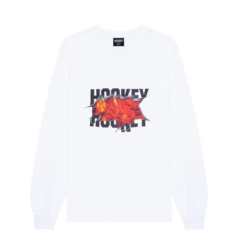 Hockey Flesh of my Flesh L/S T Shirt White M