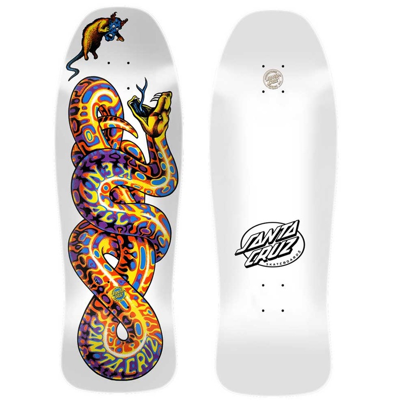Santa Cruz Kendall Snake Reissue Skateboard Deck 9.97″ Deck Only 9.975