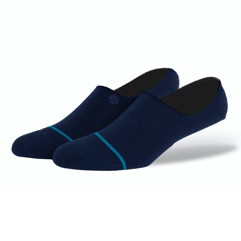 Stance Icon No Show Sock Dark Navy M :: Men 6-8.5 / Women 8-10.5