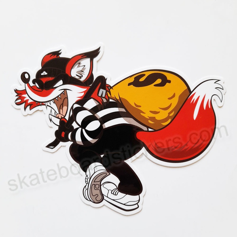Thank You Skateboard Sticker – The Heist