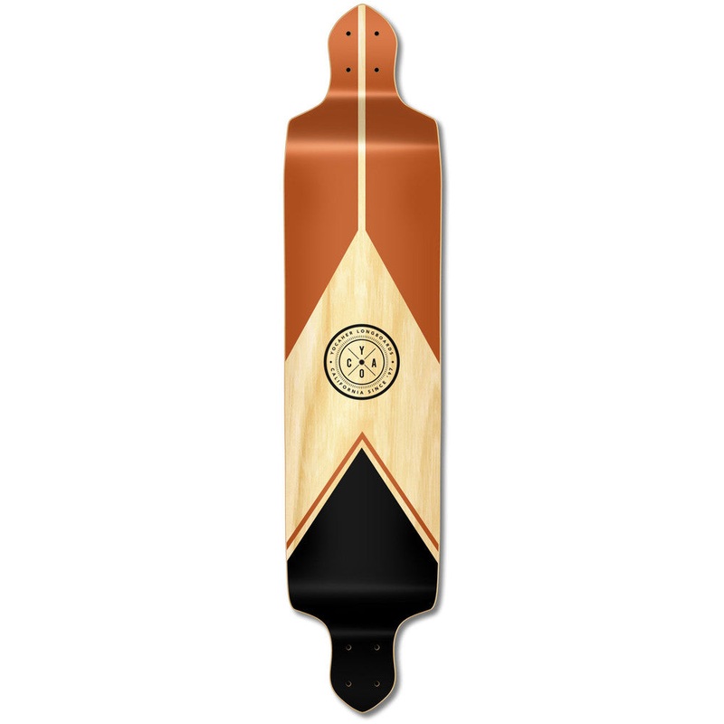 Yocaher Mountain 41.25″ Drop Down Longboard Deck – Earth Series