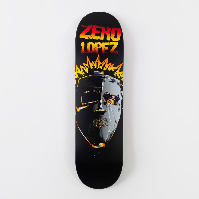 Zero 8.25″ Adrien Lopez Mental Health Skateboard Deck – Black 8.25″