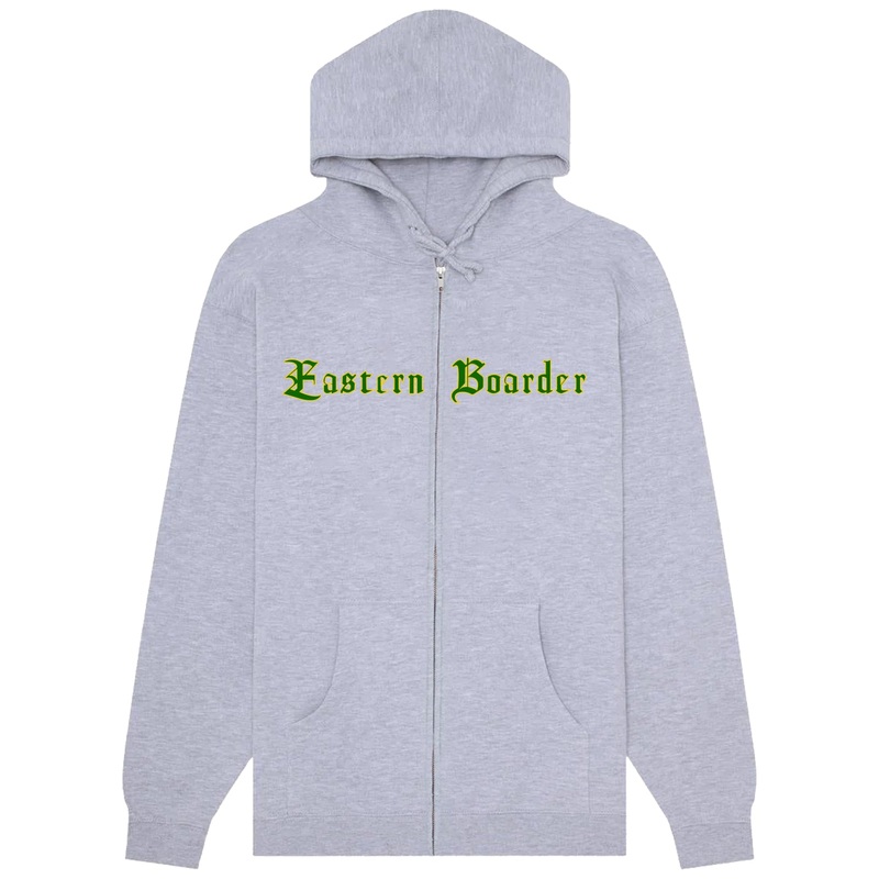 EasternBoarder Evil Strip Zip Hoode Grey Heather MD