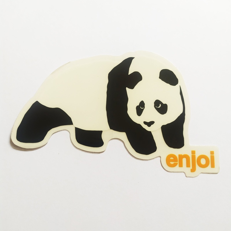 Enjoi Skateboard Sticker – Panda