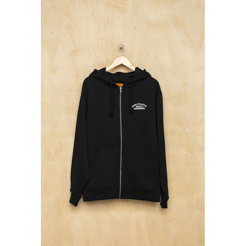 Hardwood Zip Small Black