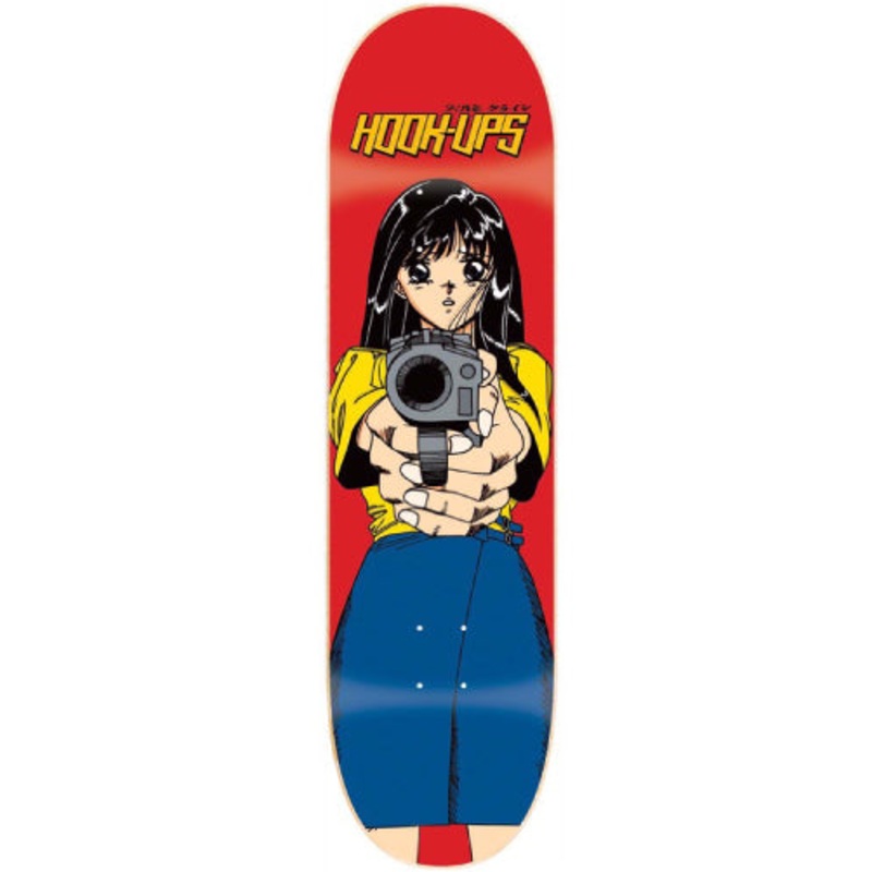 Hook-Ups Barrel of a Gun Skateboard Deck 8.0″ 8.0″