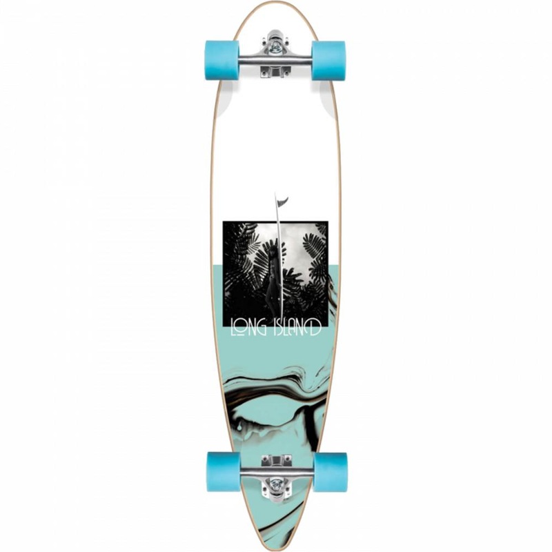 Long Island Keel 39″ Pintail Longboard Complete