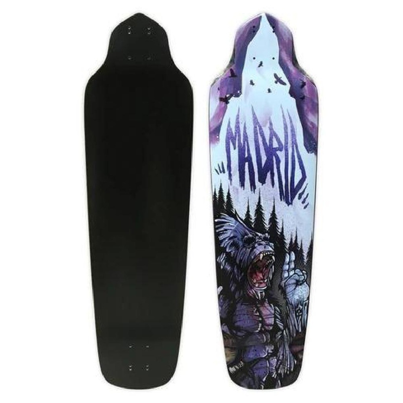 Madrid Bigfoot Freeride 36″ Legendary Longboard Deck Deck