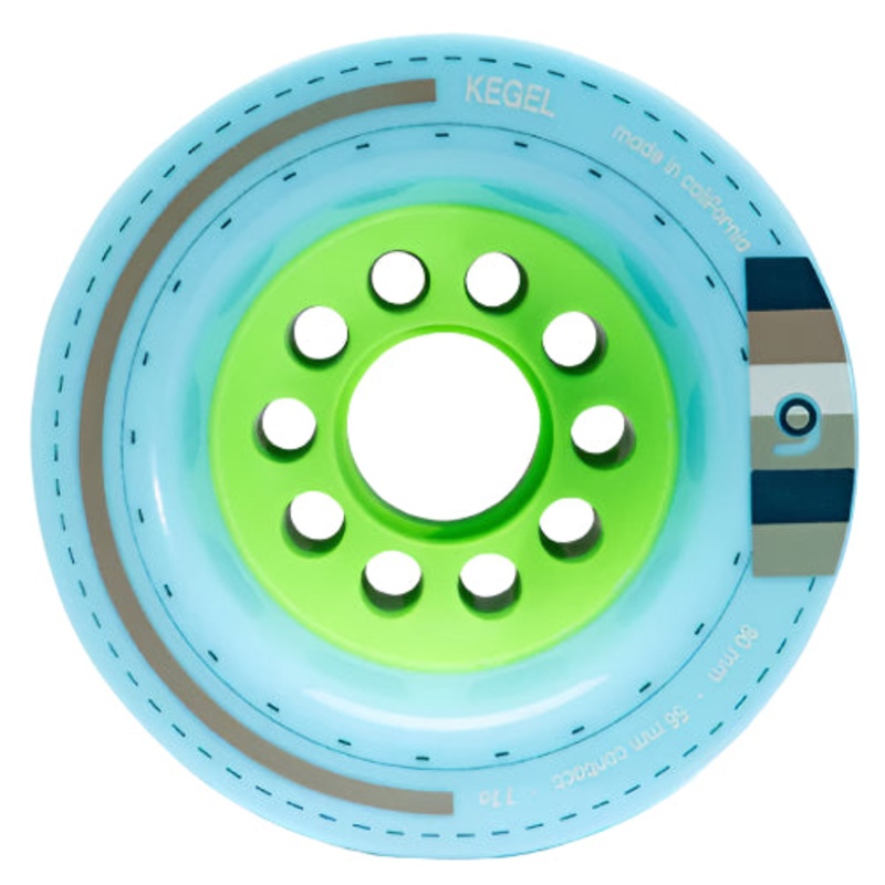 Orangatang Kegel Wheels Blue 80MM 77A 80mm