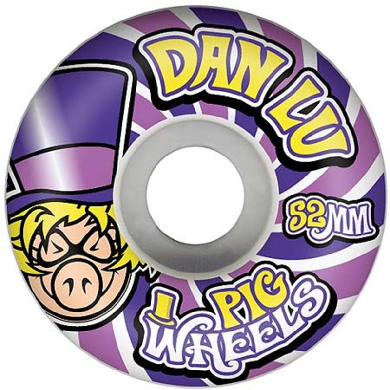 Pig Daniel Lutheran Wonka Wheels White 52mm