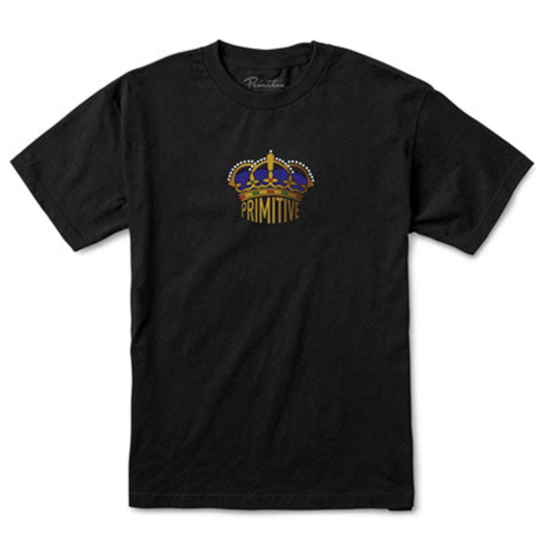 Primitive Skateboarding Royale T Shirt Black Medium