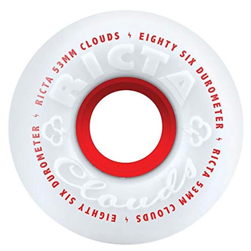 RICTA CLOUDS 86A 53MM WHEELS 53mm White